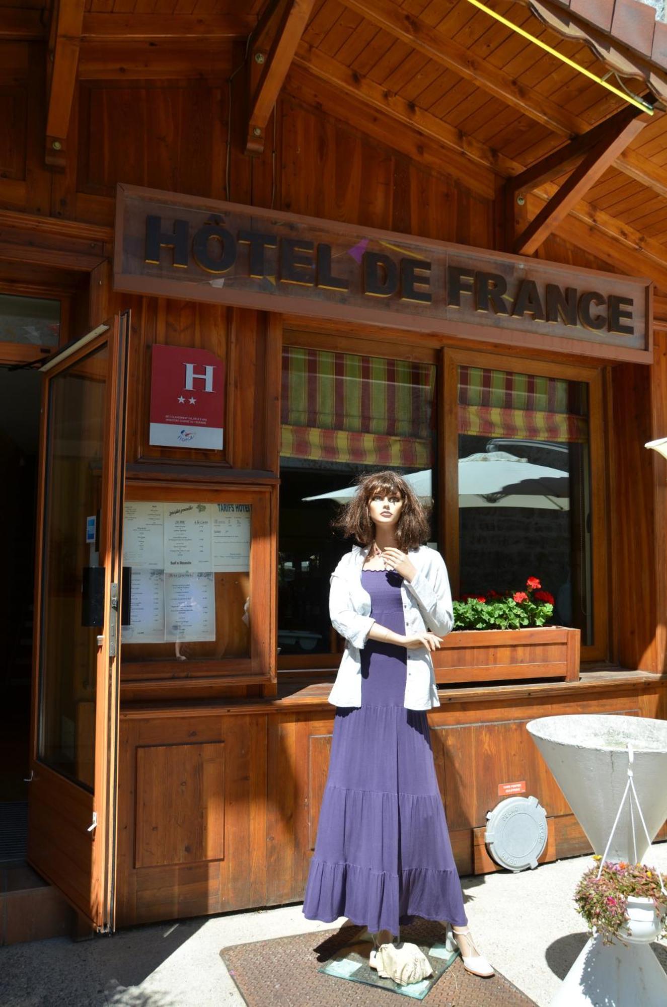 Hotel De France Le Bessat Esterno foto
