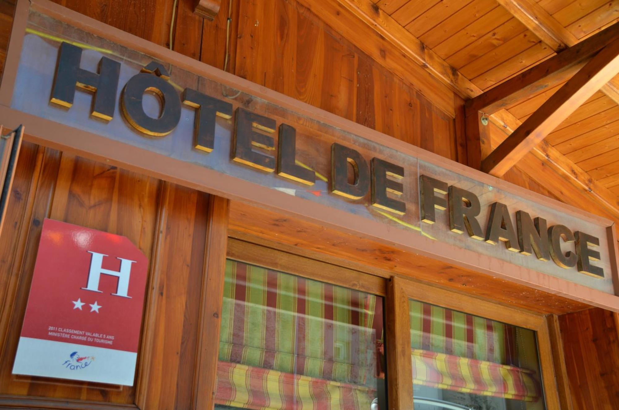Hotel De France Le Bessat Esterno foto